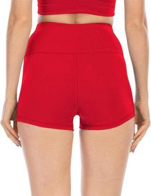 img 1 attached to 🩳 ATHVOTAR High Waisted Spandex Shorts for Women, Booty Yoga Workout Biker Shorts