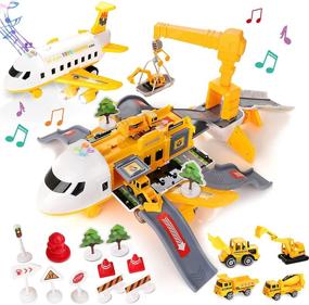 img 4 attached to ✈️ Explore & Learn with the KIDWILL Transport Airplane Construction Educational Set
