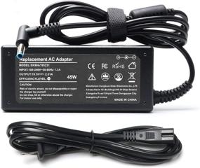 img 4 attached to 💡 HP Laptop Pavilion X360 Charger Cord - 45W AC Adapter Replacement, 19.5V 2.31A Power Supply for Stream 11 13 14, 741727-001 Notebook