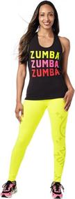 img 1 attached to Zumba Graphic Fitness Workout Racerback Sports & Fitness and Other Sports