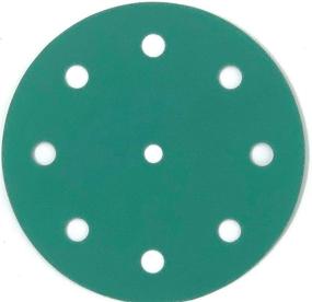 img 1 attached to 🛠️ Serious Grit 5-Inch 9-Hole, 220 Grit Sanding Discs - Premium Hook and Loop Heavy Duty Sandpaper for Random Orbital Sanders - 50 PACK BOX: Enhance Your Sanding Efficiency with High-Quality Discs