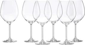 img 4 attached to 🍷 Enhance Your Wine Experience with Lenox Tuscany Classics Red Wine Glass Set - Buy 4, Get 6 Glasses - 6 Count Pack for Unbeatable Value!