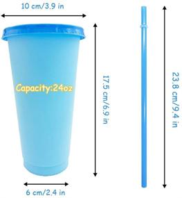 img 2 attached to Changing Tumblers Straws Reusable Plastic