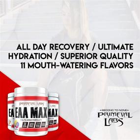 img 3 attached to 🍊 Primeval Labs EAA Max: Fuel Your Workout and Enhance Recovery with Amino Acid Supplement Powder, BCAAs, EAAs, Electrolytes, Hydration & Performance Support – Keto Friendly! (Orange Sherbet, 30 Servings)