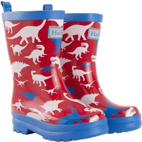 img 2 attached to 👦 Printed Rain Boots for Hatley Boys