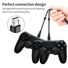 img 1 attached to Controller Charger Charging Playstation DualShock Retro Gaming & Microconsoles