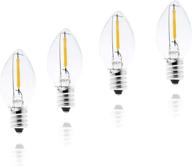 💡 candelabra base led night light bulb logo