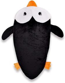 img 4 attached to 🐧 Catalonia Penguin Tails Blanket for Kids – Super Soft Plush Sleeping Bag Gift Idea for Toddlers, Children, Teens, Boys, and Girls