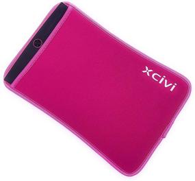 img 2 attached to 💖 Premium Neoprene Sleeve Case for Boogie Board Jot 8.5 LCD eWriter - Pink | Protective Cover for Ultimate Convenience