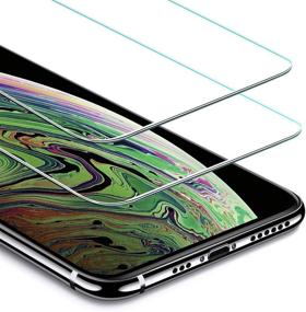 img 2 attached to 📱 ImpactStrong iPhone X/XS Tempered Glass Screen Protector (3-Pack) - Anti-Scratch Film with Easy Installation Tool [Case Friendly] - 5.8 inch 2018 - for Apple iPhone X and iPhone XS