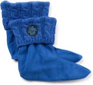 🧦 cable knit fleece lined liners: cozy and stylish girls' clothing for socks & tights logo