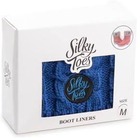 img 3 attached to 🧦 Cable Knit Fleece Lined Liners: Cozy and Stylish Girls' Clothing for Socks & Tights