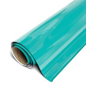 img 1 attached to 🔵 Siser EasyPSV Permanent Aqua Craft Vinyl - 12"x15' Roll: Self-Adhesive for a Long-Lasting Bond