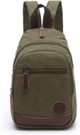 🎒 women's lightweight canvas backpack rucksack логотип