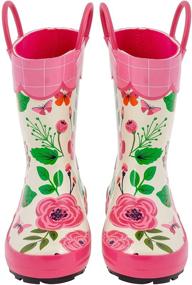 img 2 attached to Girls Rainboots by Stephen Joseph - Princess Theme | Boys' Clothing Edition