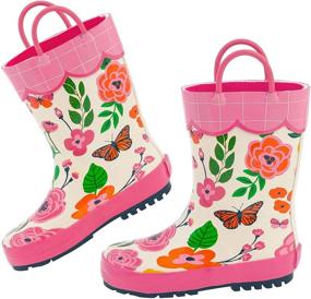 img 4 attached to Girls Rainboots by Stephen Joseph - Princess Theme | Boys' Clothing Edition