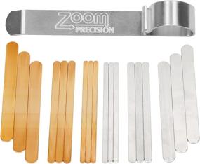 img 4 attached to 🔨 Complete Jewelry Stamping Kit - Aluminum and Copper Bracelet Blanks with Bending Bar for Metal Stamping and Etching - 19-Piece Set