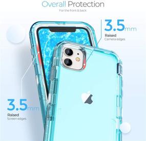 img 1 attached to 📱 ORIbox Heavy Duty Shockproof iPhone 11 Case: Ultimate Anti-Fall Protection