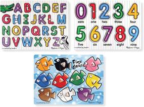 img 4 attached to Revitalize Your Child's Mind with Melissa & Doug's Classic Wooden Puzzles