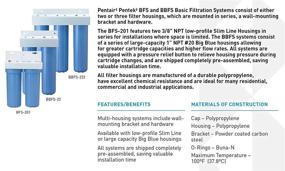 img 1 attached to Pentek BBFS 160166 22-Inch Housing System