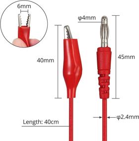 img 2 attached to 🔌 Versatile CAMWAY 25pcs Back Probe Test Lead: Enhance Multimeter Diagnosis with 15pcs Back Probe Pins, 5pcs Banana Plug to Alligator Clip, and 5 PCS Alligator Clips for Circuit Testing