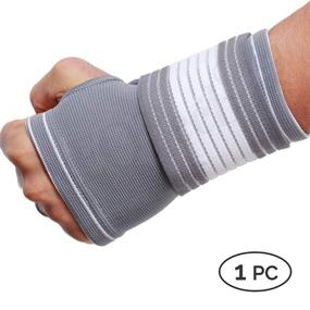 img 1 attached to NeoTech Care Wrist Support Medium: Comfortable and Reliable Wrist Support for Everyday Use