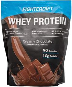 img 2 attached to Fighter Diet Whey Protein Chocolate