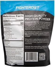 img 1 attached to Fighter Diet Whey Protein Chocolate