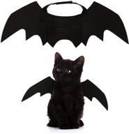 halloween cosplay cat bat wings - cute pet costume for cats, kittens, and small to large dogs by pedomus логотип