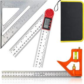 img 4 attached to 📏 Precision Measuring with Adjustable Combination Aluminum Protractor