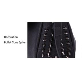 img 1 attached to 🔩 100pcs DYWISHKEY 15mm Bullet Cone Spike and Stud Metal Screws for Leather-Craft DIY
