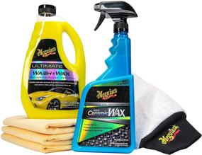 img 4 attached to 🚗 Набор Meguiar's Premium Wash and Hybrid Ceramic Wax