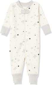 img 4 attached to 🌙 Girls' One Piece Footless Pajamas - Moon and Back by Hanna Andersson