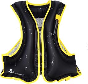 img 4 attached to OMOUBOI Inflatable Floatage Lightweight Snorkeling