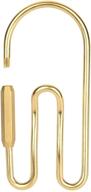 belt chain brass ring clip logo