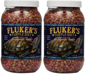 img 1 attached to 🐢 Fluker's Aquatic Turtle Diet (2 Pack / 8 oz) - Optimize Your Turtle's Nutrition!