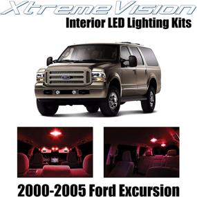img 4 attached to XtremeVision Interior LED For Ford Excursion 2000-2005 (12 Pieces) Red Interior LED Kit Installation Tool