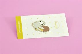 img 2 attached to 🍦 Ice Cream Sloth Enamel Pin by Noristudio