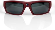 🕶️ govision sol 1080p hd camera glasses video recording sunglasses with bluetooth speakers and 15mp camera - maroon, l (gv-sol1440-ma) logo