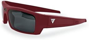 img 3 attached to 🕶️ GoVision SOL 1080p HD Camera Glasses Video Recording Sunglasses with Bluetooth Speakers and 15mp Camera - Maroon, L (GV-SOL1440-MA)