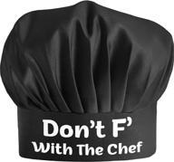 funny chef hat adjustable kitchen logo