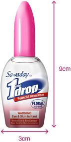 img 2 attached to 🚽 Toilet Deodorizer: One-Drop 05003 - Clear & Fresh Scent for Odor-Free Bathrooms