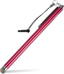 img 4 attached to 🖊️ BoxWave EverTouch Slimline Crimson Red Stylus Pen for Galaxy Tab S 10.5 - Capacitive Stylus with FiberMesh Tip