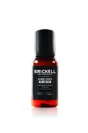 👐 brickell men's maximum strength hand lotion - natural & organic, fast-absorbing formula with vitamin e, shea butter, and jojoba, 2 fl oz, scented logo