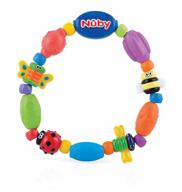 🐞 nuby bug-a-loop teether - assorted colors logo