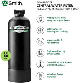 img 3 attached to 💧 AO Smith Whole House Water Filter System - High Performance Carbon Filtration, NSF Certified - Removes 97% Chlorine - 600,000 Gl, 6yr Lifespan - AO-WH-Filter