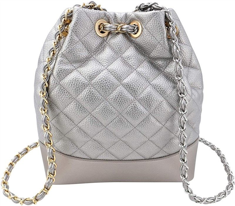 quilted backpack shoulder crossbody daypacks women's handbags & wallets and hobo bags 로고