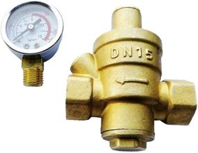 img 2 attached to 🚰 Lead-free Adjustable Reducing Pressure Regulator
