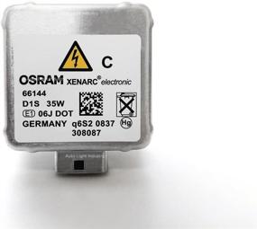 img 2 attached to 💡 OSRAM XENARC OEM 4300K D1S HID/XENON лампа для фары (66144) от ALI - Произведена в Германии: Лампа высокого качества, одиночная упаковка.