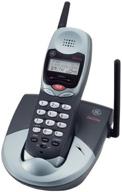 📞 enhanced ge 27938ge6 2.4 ghz analog cordless phone with caller id - black logo